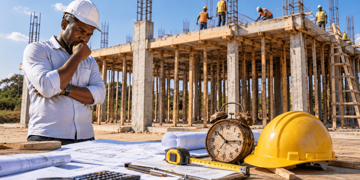 Construction Delays and Time Pressure Blog Post Cover
